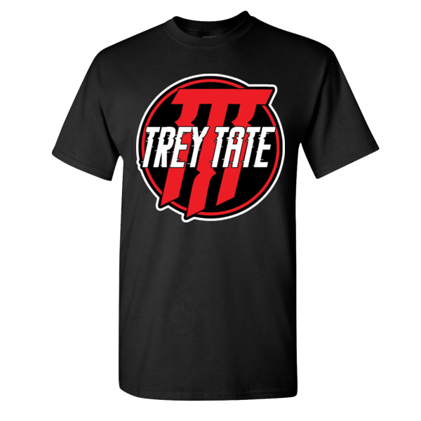 Trey Tate - Monogram Logo Design - Heavy Cotton™ T-Shirt Thumbnail